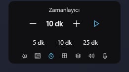 XNineIsland geri sayım zamanlayıcısı